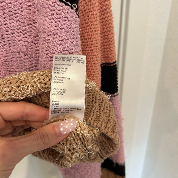 Urban Outfitters BDG Mixed Stripe Cropped Knit Sweater - Picture 11 of 11